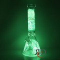 WATER PIPE GLOW IN DARK BEAKER WP25025 1CT